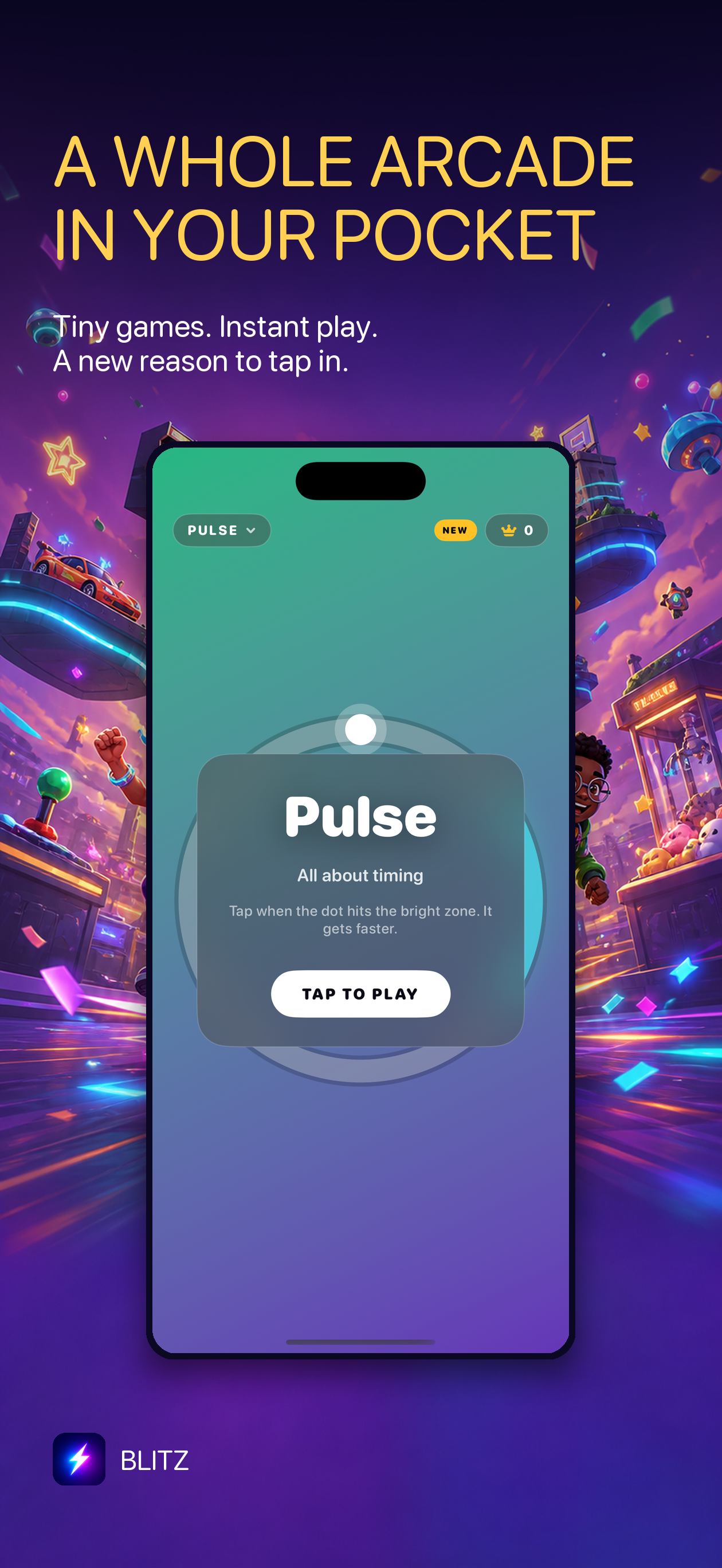 Blitz app preview