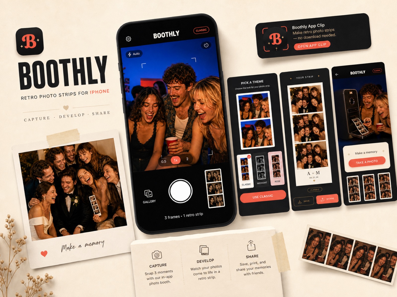 Boothly app screenshot