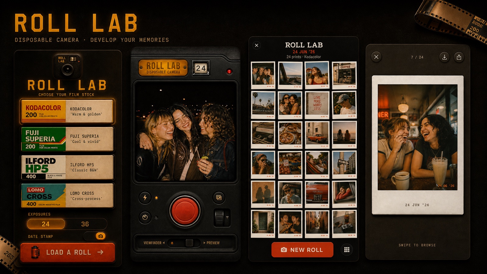 Roll Lab app preview