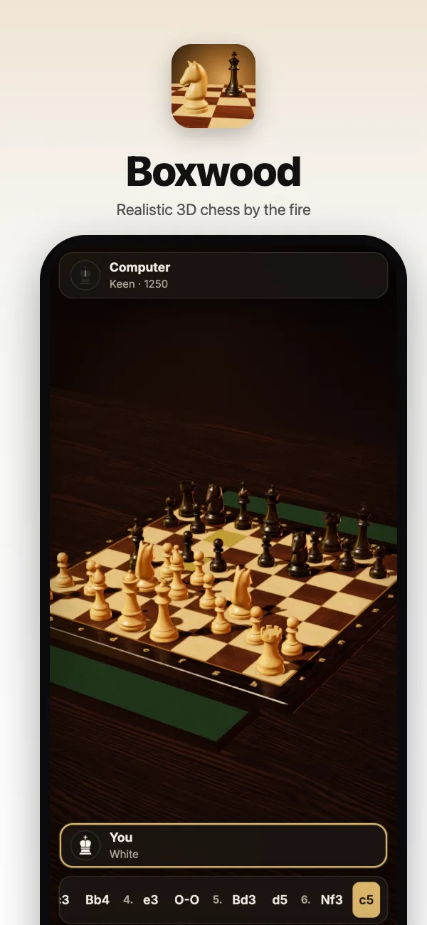 A low, close camera on a Queen's Gambit in the study