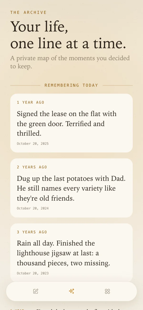 The Archive: remembering today, from one, two and three years ago