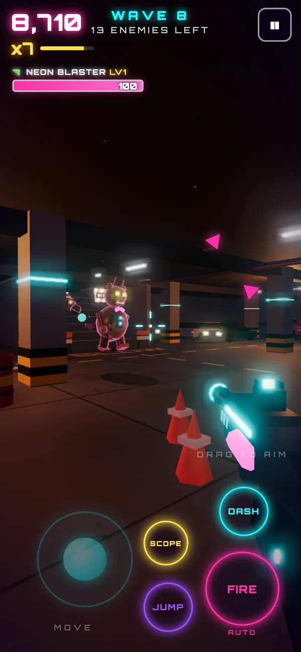 Critical hits in the dark of Parking Garage B2