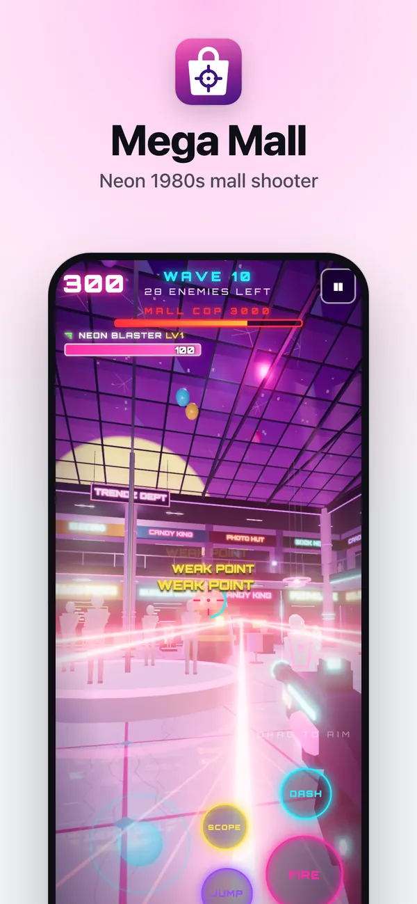 Mall Cop 3000 storms the food court on wave 5