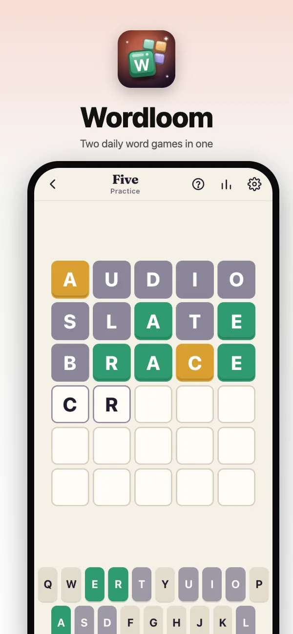 Five: the coloured tiles closing in on today's word